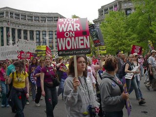 [photo: Stop the War on Women]
