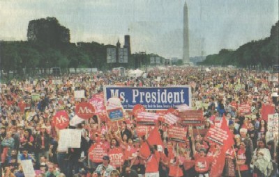 photo: 1.15 million marchers rally on the Mall