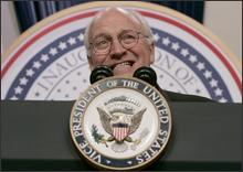 photo: Dick Cheney smiles