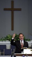 photo: Roy Moore preaches